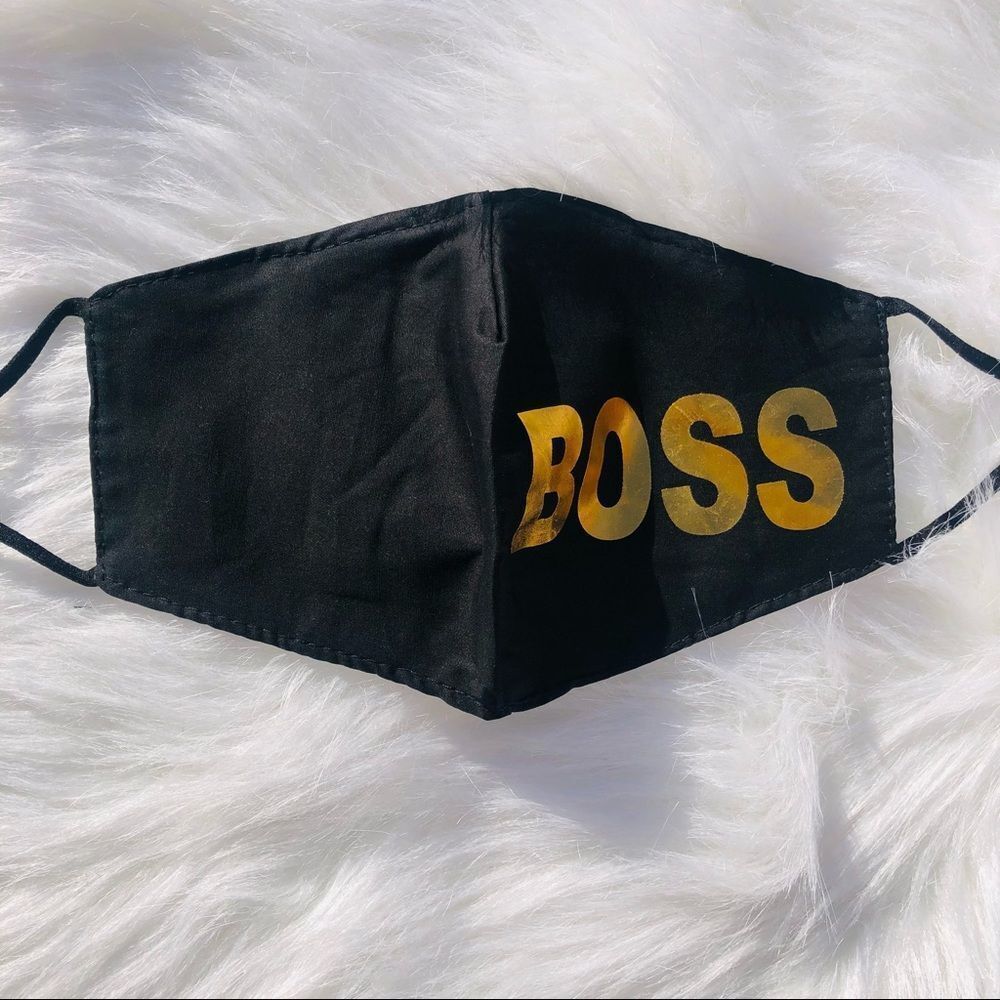 Brand New Boss Face Mask For Teens & Women